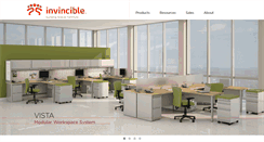 Desktop Screenshot of invinciblefurniture.com